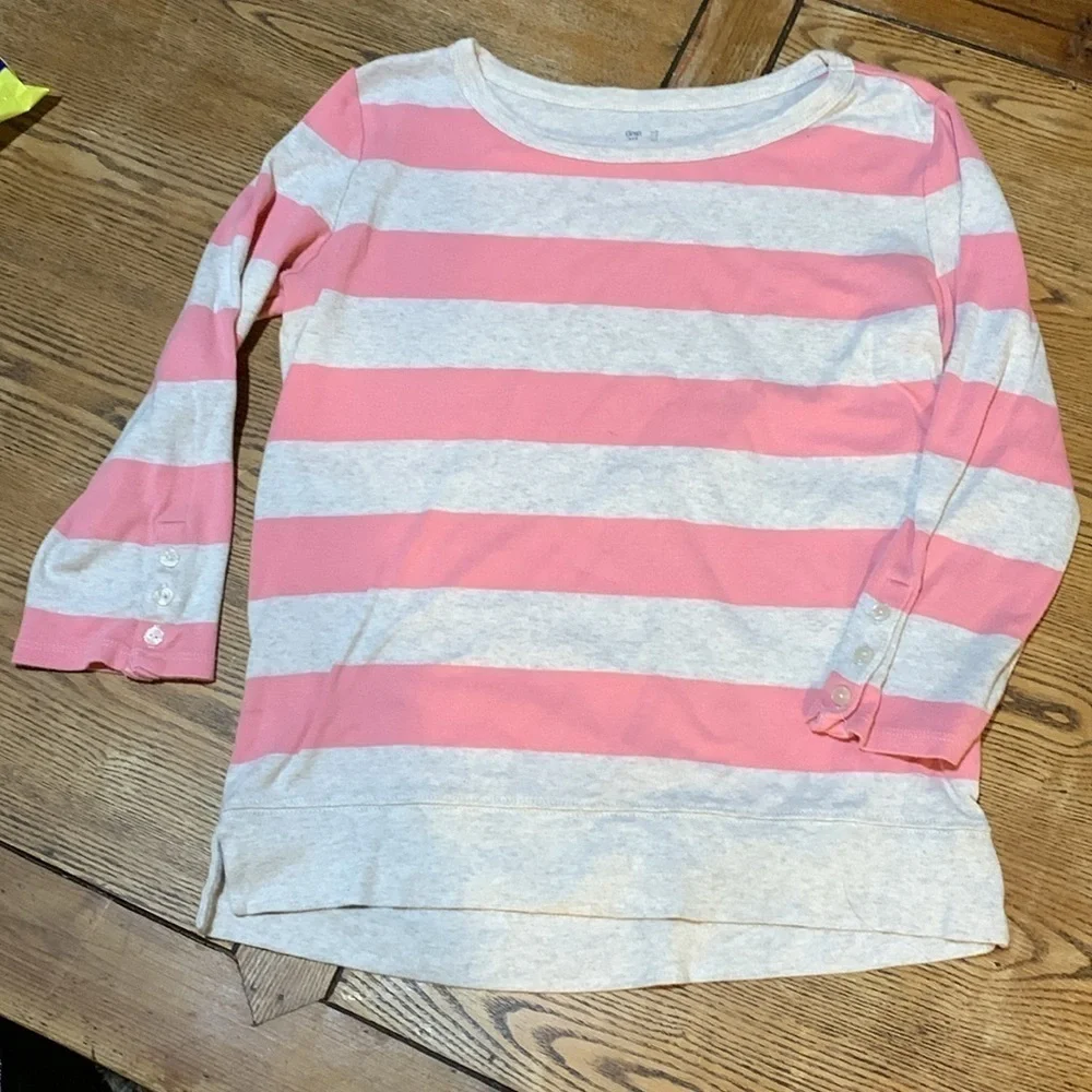 Gap small pink and white shirt with American eagle size 2 stretch jeans box 25 - Picture 3 of 10